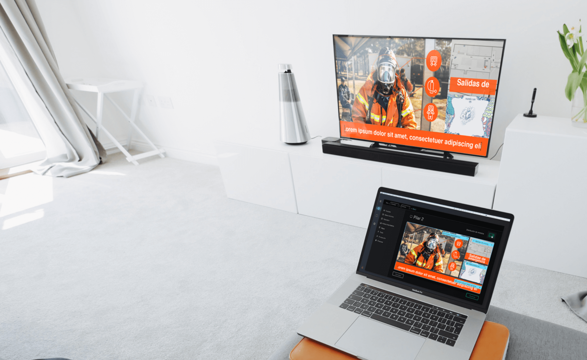Smart TVs dashboard — desktop